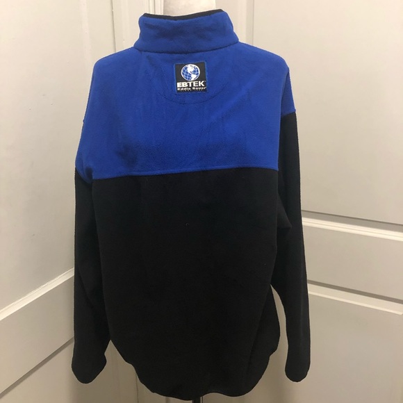 Eddie Bauer winter snow ski half zip fleece sweater size xl - Picture 4 of 6